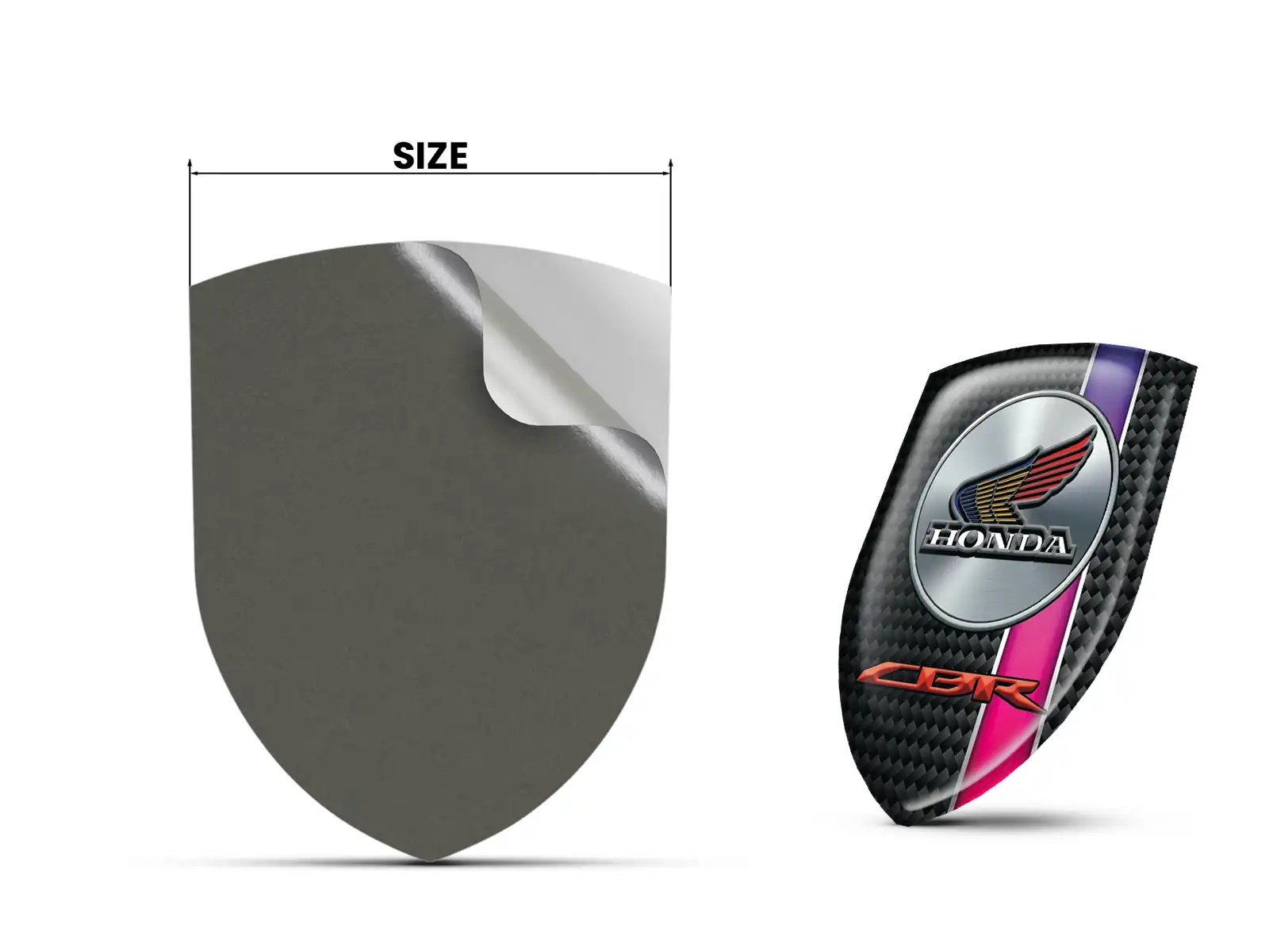 Honda Étiquette Étanche Style Haut de Gamme Pro